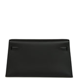 Hermes Kelly Elan Broderie Black Bet-Tab Swift, Niloticus Crocodile and Alligator Palladium Hardware