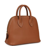 Hermes 1923 Bolide Mini Gold Evercolor Gold Hardware