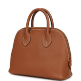 Hermes 1923 Bolide Mini Gold Evercolor Gold Hardware