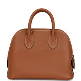 Hermes 1923 Bolide Mini Gold Evercolor Gold Hardware