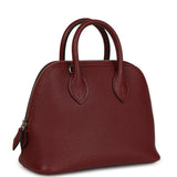 Hermes 1923 Bolide Mini Rouge H Chevre Palladium Hardware