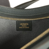 Hermes P'tit Arcon Bag Vert Mangrove Togo and Swift Permabrass Hardware