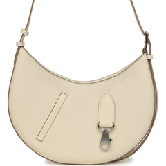 Hermes P'tit Arcon Bag Craie Togo and Swift Palladium Hardware