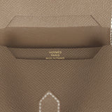 Hermes Bearn Card Holder Etoupe Epsom Gold Hardware