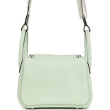 Hermes Mini Lindy II Vert Peppermint Swift Palladium Hardware - Thumbnail View 4