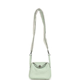 Hermes Mini Lindy II Vert Peppermint Swift Palladium Hardware - Thumbnail View 7