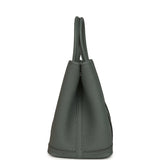 Hermes Garden Party 30 Vert Amande Negonda Palladium Hardware