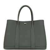 Hermes Garden Party 30 Vert Amande Negonda Palladium Hardware