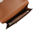 Hermes Constance Slim Wallet Gold Epsom Palladium Hardware