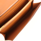 Pre-owned Hermes Constance Wallet To Go Gold Matte Alligator Gold Hardware