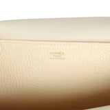 Hermes Halzan 25 Nata Clemence Gold Hardware