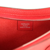 Hermes P'tit Arcon Bag Rouge Radieux Togo and Swift Palladium Hardware