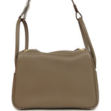 Hermes Lindy 26 Etoupe Clemence Gold Hardware - Thumbnail View 4
