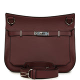 Hermes Jypsiere 28 Rouge H Verso Swift Palladium Hardware - Thumbnail View 1