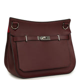 Hermes Jypsiere 28 Rouge H Verso Swift Palladium Hardware - Thumbnail View 2