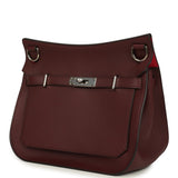 Hermes Jypsiere 28 Rouge H Verso Swift Palladium Hardware - Thumbnail View 5