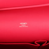Hermes Jypsiere 28 Rouge H Verso Swift Palladium Hardware - Thumbnail View 7