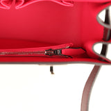 Hermes Jypsiere 28 Rouge H Verso Swift Palladium Hardware - Thumbnail View 9