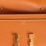 Hermes Constance Wallet To Go Toffee Epsom Gold Hardware - Thumbnail View 7
