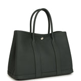 Hermes Garden Party 30 Vert Mangrove Negonda Palladium Hardware - Thumbnail View 2
