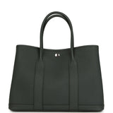Hermes Garden Party 30 Vert Mangrove Negonda Palladium Hardware - Thumbnail View 4