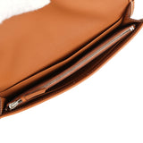 Hermes Jige Duo Clutch Gold Swift Palladium Hardware