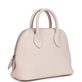 Hermes 1923 Bolide Mini Mauve Pale Verso Evercolor Palladium Hardware