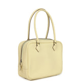 Hermes Mini Plume 21 Bag Jaune Milton Swift Palladium Hardware