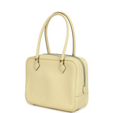 Hermes Mini Plume 21 Bag Jaune Milton Swift Palladium Hardware