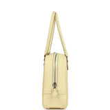 Hermes Mini Plume 21 Bag Jaune Milton Swift Palladium Hardware