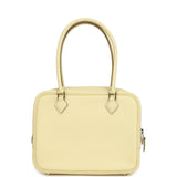 Hermes Mini Plume 21 Bag Jaune Milton Swift Palladium Hardware