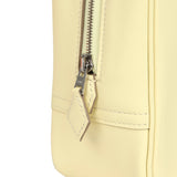 Hermes Mini Plume 21 Bag Jaune Milton Swift Palladium Hardware