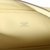 Hermes Mini Plume 21 Bag Jaune Milton Swift Palladium Hardware