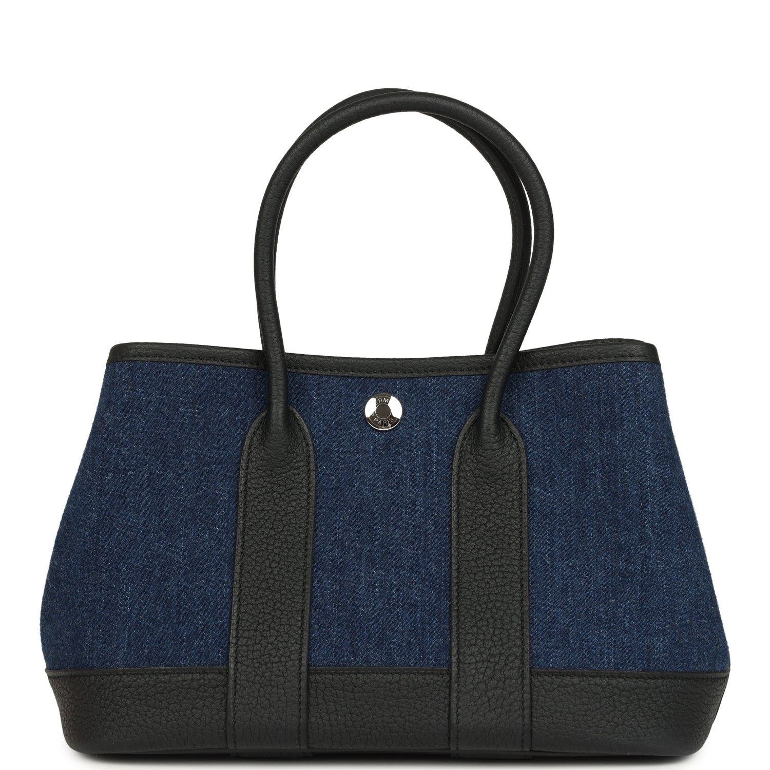 Hermes Garden Party Neo 23 Ardoise Negonda Palladium Hardware