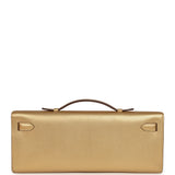 Hermes Kelly Cut Dore Chevre Chamkilight Permabrass Hardware
