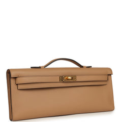 Hermes Kelly Cut Chai Swift Gold Hardware