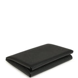 Hermes Calvi Duo Card Holder Black Epsom Palladium Hardware - Thumbnail View 6