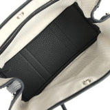 Hermes Garden Party 30 Black Negonda Palladium Hardware