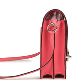 Hermes Mini Sac Roulis Rose Azalee Swift Palladium Hardware