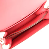 Hermes Mini Sac Roulis Rose Azalee Swift Palladium Hardware