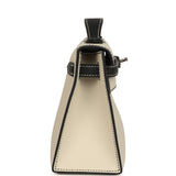 Hermes Special Order (HSS) Kelly Pochette Beton and Black Swift Palladium Hardware