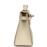 Hermes Special Order (HSS) Kelly Pochette Beton Verso Swift Gold Hardware