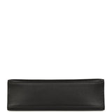 Vintage Hermes Kelly Pochette Black Swift Palladium Hardware