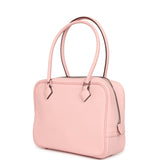 Hermes Mini Plume 21 Bag Rose Sakura Swift Palladium Hardware