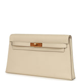 Hermes Kelly Elan Craie Epsom Gold Hardware