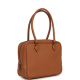 Hermes Mini Plume 21 Bag Gold Swift Palladium Hardware