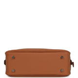 Hermes Mini Plume 21 Bag Gold Swift Palladium Hardware