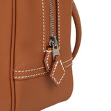 Hermes Mini Plume 21 Bag Gold Swift Palladium Hardware
