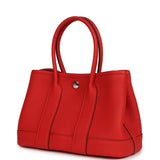 Hermes Garden Party Neo 23 Rouge De Coeur Togo Palladium Hardware