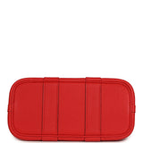 Hermes Garden Party Neo 23 Rouge De Coeur Togo Palladium Hardware